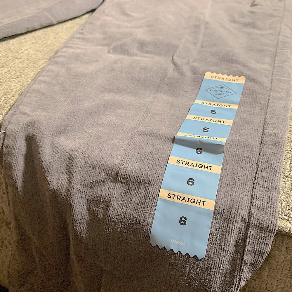 Corduroy Gray Pants.
